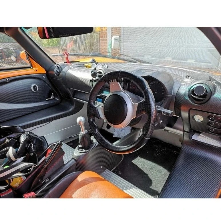 Dry Carbon Fiber Matte Finish 2008 to 2011 Exige S2 Elise S2 a Post LHS & RHS Air Con Vents Surround Panel